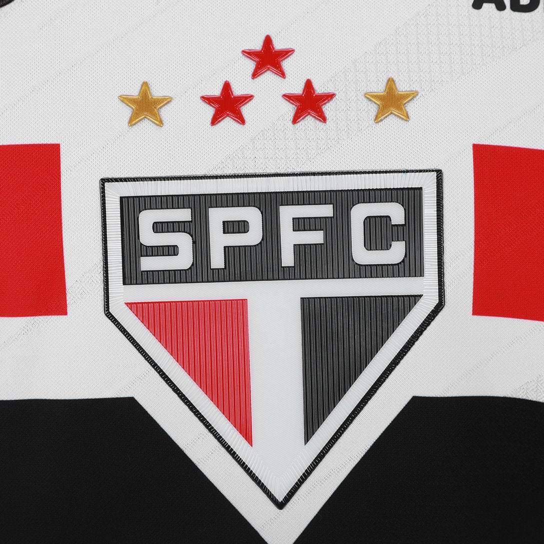 Camisa São Paulo FC I 26/27 Jogador New Balance Masculina Branca