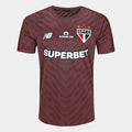 Camisa Goleiro São Paulo FC 26/27 New Balance Masculina Oficial Vinho